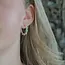 Goldplated oorringen Rio Amazoniet Goldplated oorringen Rio Amazoniet