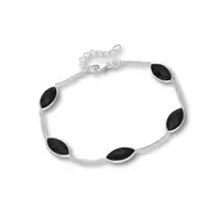 Armbandje Black onyx  Ayla