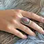 Zilveren ring Rhodoniet Ameya Zilveren ring Rhodoniet Ameya
