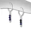 Lapis Lazuli hoop oorbellen Bo Lapis Lazuli hoop oorbellen Bo