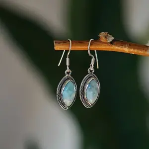 Larimar oorbellen Milana