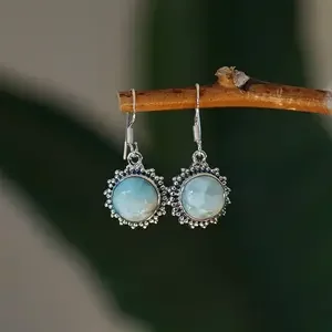 Larimar oorbellen Masra