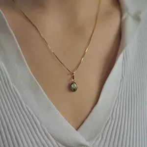 Gold plated ketting Mila