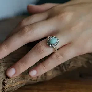 Larimar ring Vacama