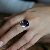 Amethist ring Moya Amethist ring Moya