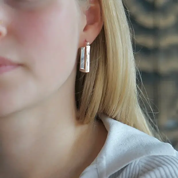 Minimalistische oorbellen Odilia