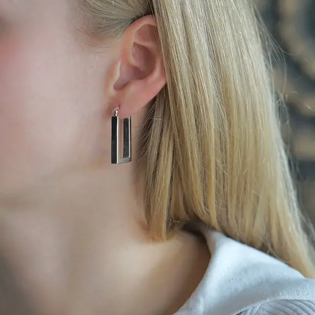 Minimalistische oorbellen Odilia