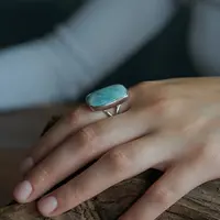 Larimar ring Brivala