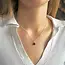Rode Jade ketting druppel Rode Jade ketting druppel