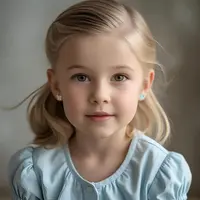 Kinderoorbellen Blauw Vlindertje