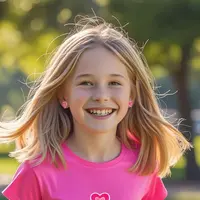 Kinderoorbellen Roze Hart Kinderoorbellen Roze Hart