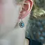 Turquoise oorbellen Sunshine Turquoise oorbellen Sunshine
