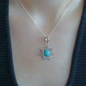 Turquoise hanger Ashqua