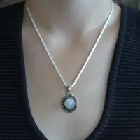 Maansteen ketting Katalina Maansteen ketting Katalina