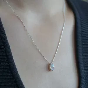 Maansteen ketting Belina