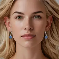 Oorbedel Chalcedoon Biza Nila