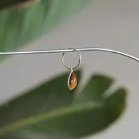Oorbedel Tiger-eye Oorbedel Tiger-eye