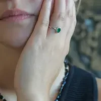 Groene Onyx ring Piccola Groene Onyx ring Piccola