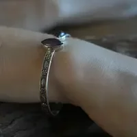 Amethist bangle armband Zazu