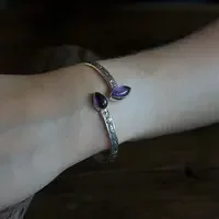Amethist bangle armband Zazu