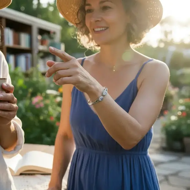 Maansteen armband Vanida