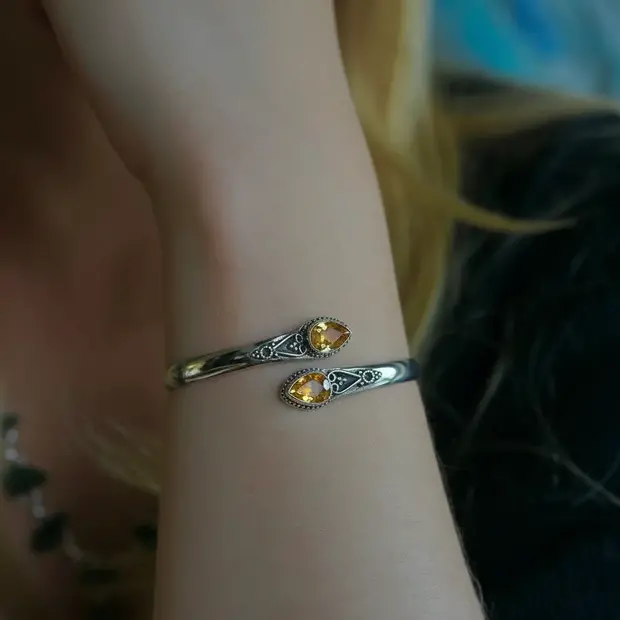 Citrien armband Vanida