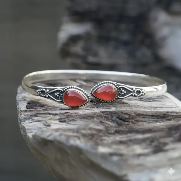 Carneool armband Vanida