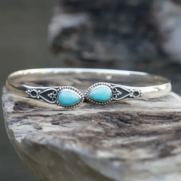 Amazoniet armband Vanida