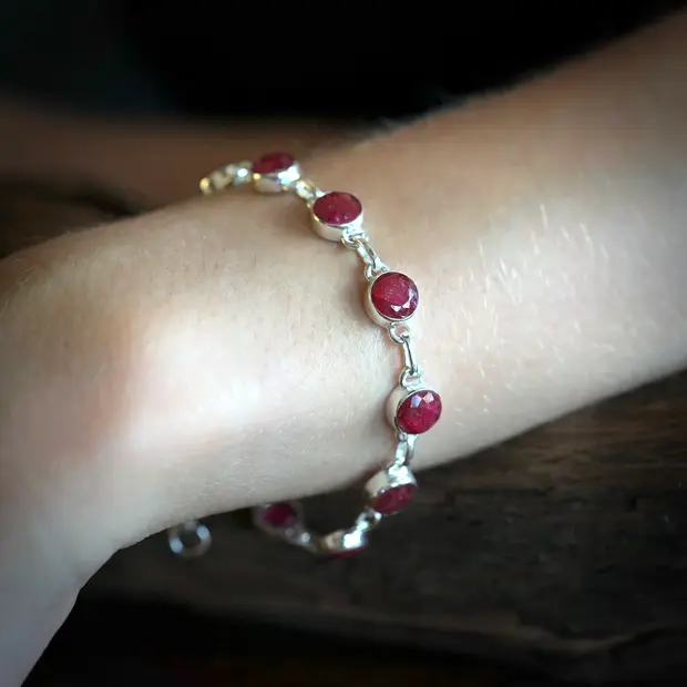 Armband dames Robijn Emily Armband dames Robijn Emily