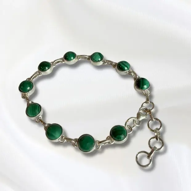Armband dames Malachiet Emily