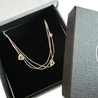 Zilveren armband Triple heart