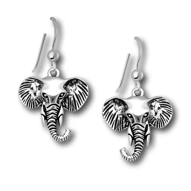 Zilveren oorbellen Olifant Chang Zilveren oorbellen Olifant Chang