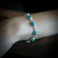 Turquoise armband Elif