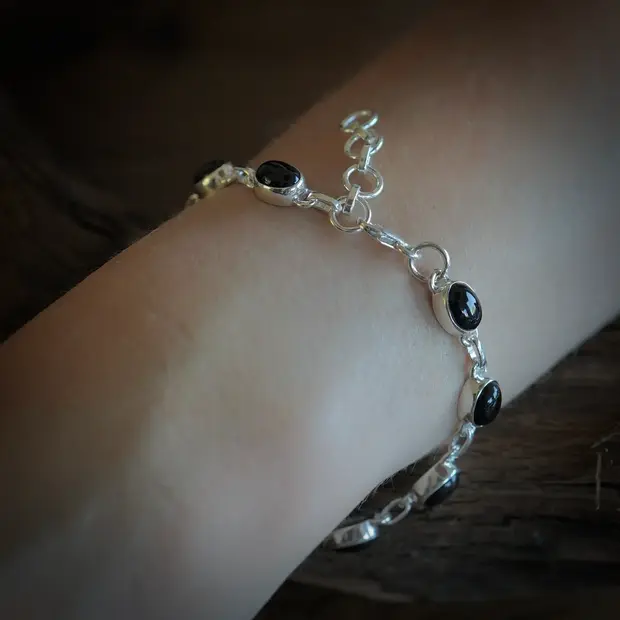 Black Onyx dames armband Elif Black Onyx dames armband Elif