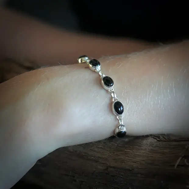 Black Onyx dames armband Elif Black Onyx dames armband Elif