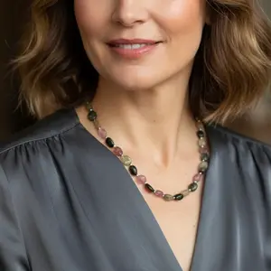 Toermalijn ketting Thian