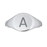 Ring met initialen graveerbaar