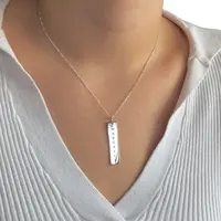 Graveerbare ketting Flat Bar Graveerbare ketting Flat Bar