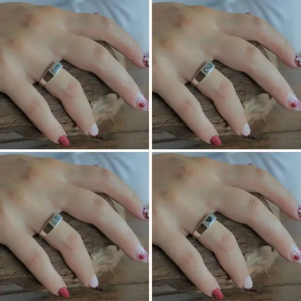 Graveerbare dames ring