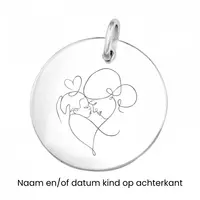 Moeder en kind hanger