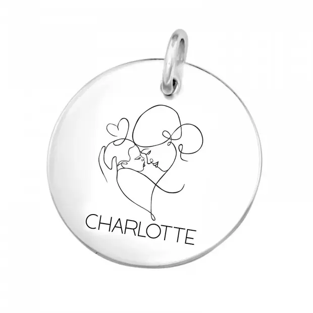 Moeder en kind hanger