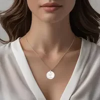 Moeder en kind hanger graveerbaar