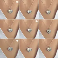 Hart ketting om te graveren