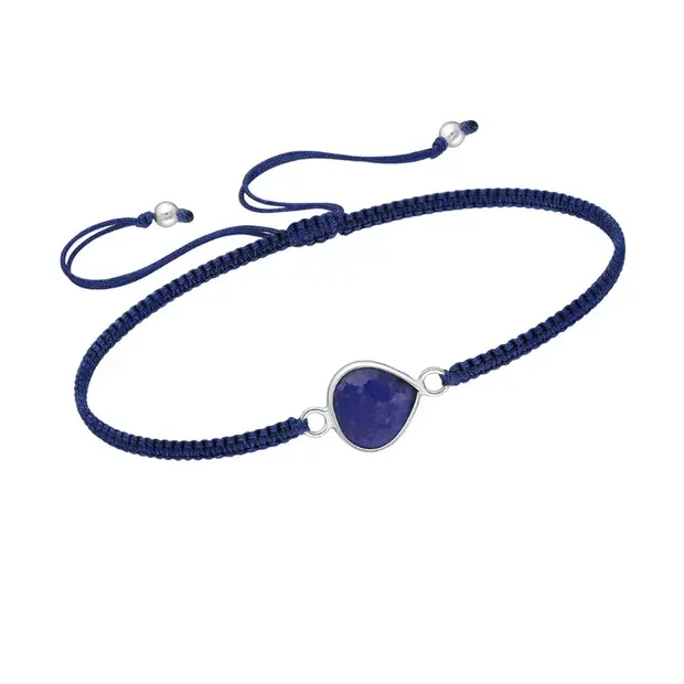 Armbandje Lapis Lazuli druppel Armbandje Lapis Lazuli druppel