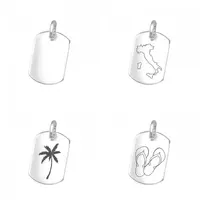 Mini Dog Tag ketting graveerbaar Mini Dog Tag ketting graveerbaar