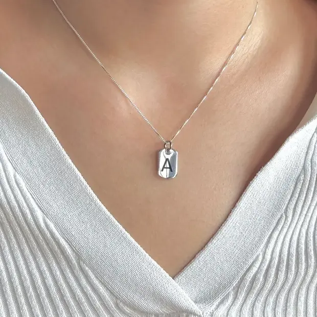 Mini Dog Tag ketting graveerbaar Mini Dog Tag ketting graveerbaar