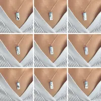 Graveer hanger Flat Bar