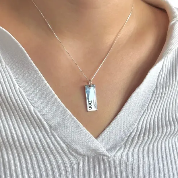 Graveer hanger Flat Bar