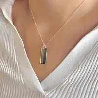 Graveer hanger Flat Bar