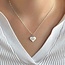Hartje ketting om te graveren Hartje ketting om te graveren